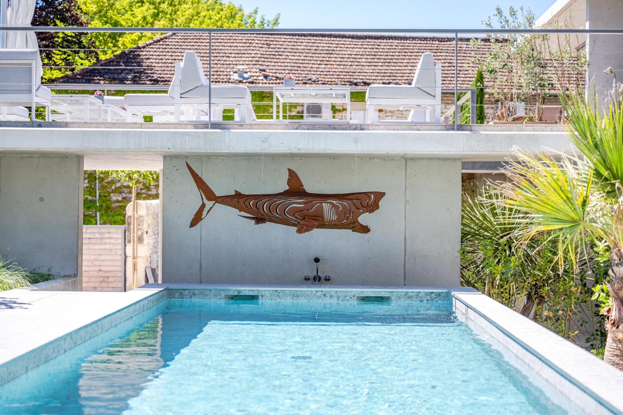 Le Pavillon M, Chambres D'Hotes De Luxe Avec Piscine & Spa Grignan Exterior foto